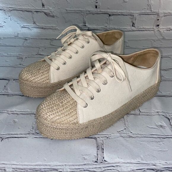 Schutz Luana Espadrille Platform Sneakers - Picture 2 of 9
